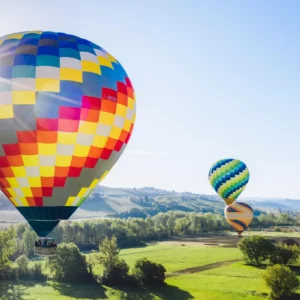 Hot Air Balloon Flight over Pienza, Montalcino, and Val d’Orcia