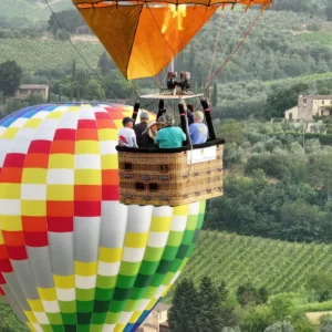 1-Hour Hot Air Balloon Flight over Tuscany from Lucca